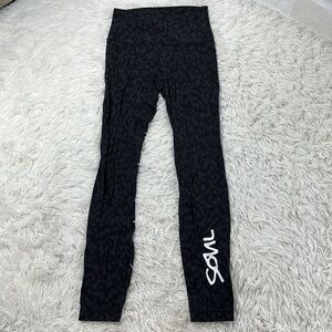 Lululemon Align Pant II 25" Wild Thing Camo Deep Coal Multi